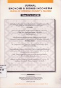 Jurnal Ekonomi dan Bisnis Indonesia: Journal of Indonesian Economy & Business Vol. 23 (3) 2008
