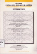 Jurnal Ekonomi dan Bisnis Indonesia: Journal of Indonesian Economy & Business Vol. 23 (4) 2008