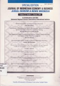 Jurnal Ekonomi dan Bisnis Indonesia: Journal of Indonesian Economy & Business Vol. 25 (1) 2010