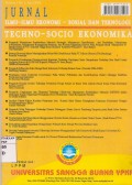 Jurnal Ilmu-Ilmu Ekonomi - Sosial dan Teknologi: Techno-Socio Ekonomika Vol. 2 (2) 2009