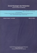 Jurnal Keuangan dan Perbankan: Journal of Finance and Banking Vol. 9 (1) 2007