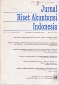 Jurnal Riset Akuntansi Indonesia Vol. 11 (3) 2008