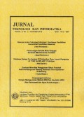 Jurnal Teknologi dan Informatika Vol. 8 (2) November 2012