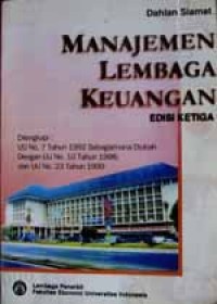 Manajemen Lembaga Keuangan Ed. 3