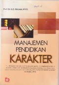 Manajemen Pendidikan Karakter