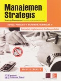 Manajemen Strategis: Formulation, Implementation,  and Control Ed. 12