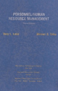 Personnel/Human Resource Management: Ed 2