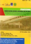 Proceeding Seminal Nasional Business, Goverment, And The Public: Optimalisasi Governansi-Business Partnership (GBPs) Di Era Distruptif dan Governansi Digital, Untuk Mewujudkan Tujuan Pembangunan Nasional Berkelanjutan