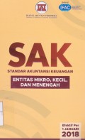 SAK: Standar Akuntansi Keuangan Entitas Mikro, Kecil, dan Menengah