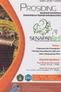 Prosiding Seminar Nasional Pendidikan Teknik Informatika: Penguasaan dan Pemanfaatan Teknologi Komunikasi dan Informasi dalam Menyongsong MEA