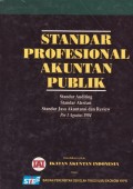 Standar Profesional Akuntan Publik Per 1 Agustus 1994