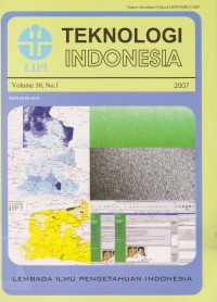 Teknologi Indonesia Vol.31 (2) 2008