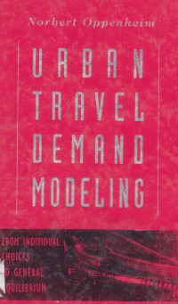 Urban Travel Demand Modeling