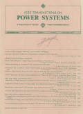 IEEE Transaction On Power Delivery Vol. 12 (4) 1997