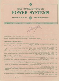 IEEE Transaction On Power Delivery Vol. 12 (3) 1997