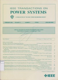 IEEE Transaction On Power Delivery Vol. 19 (1) 2004