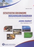 Statistik Ekonomi Keuangan Daerah: Regional Economic  Financial Statistics Jawa Barat Vol.12 (12) 2012