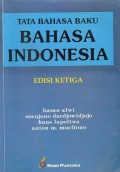 Tata Bahasa Baku Bahasa Indonesia Ed. 3